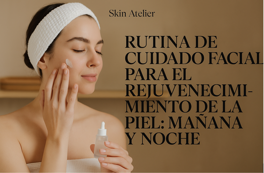 Rutina de Cuidado Facial para el Rejuvenecimiento de la Piel